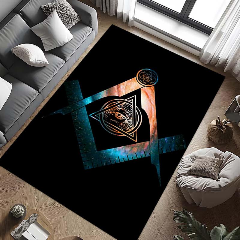 Esoteric Symbols Cosmic Harmony carpet Doormat Home Decor Protective pad Christmas gifts Fashion