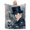 Sherlock Winter Scene Blanket for All Seasons Blanket Lunch Break Throw Gift