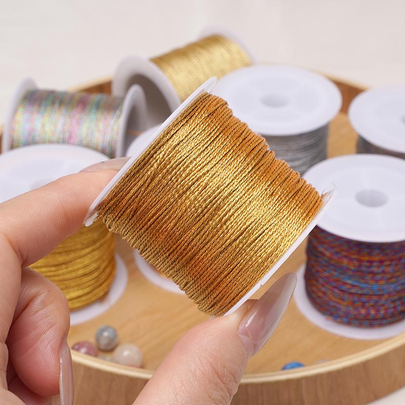 15m/roll-100m/roll 0.2mm-1mm Thick Cotton Woven Rope DIY Home Life Handmade Hobby Bracelet Jewelry Accessories
