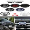 114mm/150mm/175mm Car Front Hood Emblem for Ford Fiesta Range Focus Mondeo Explorer Fusion Transit Edge Auto Rear Trunk Sticker CVU1 