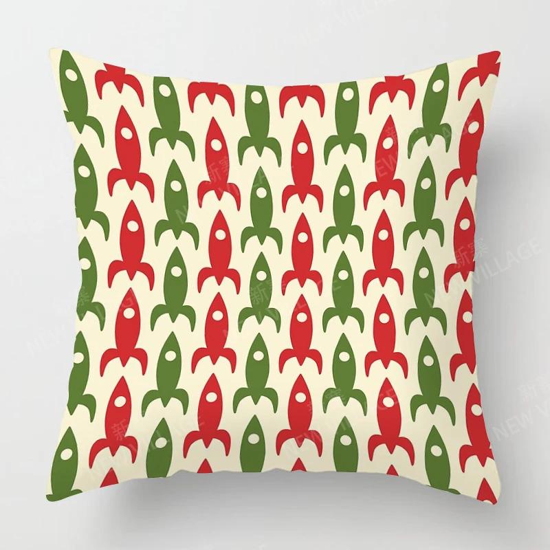 Nordic Fall Home Decor Autumn Throw Pillow Case Sofa Cushion Cover Modern X X X X Geometry