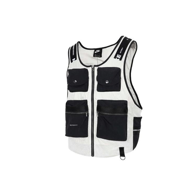 Nike Vests Men`s White Moderate (Unisex)