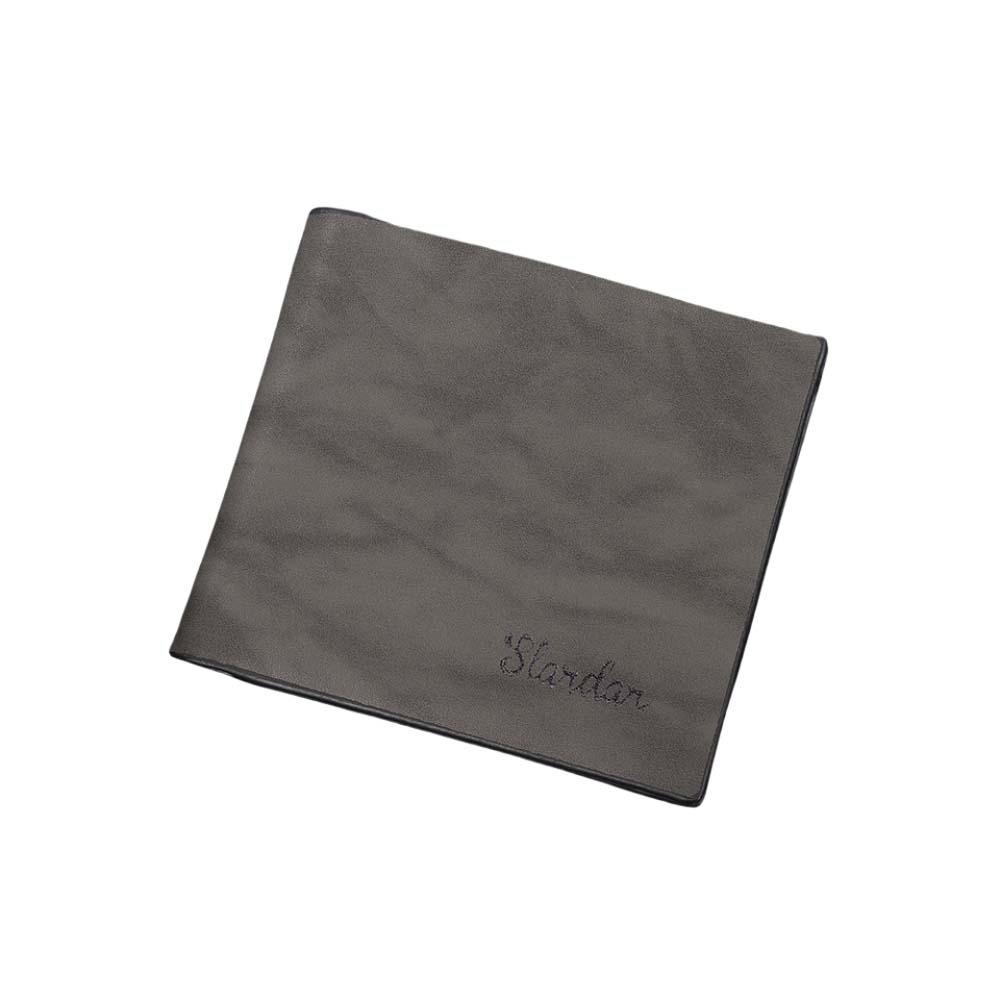 Thin Style Men Card Holder PU Leather Men Coin Purse 2 Fold Wallets Men Short Wallet Men