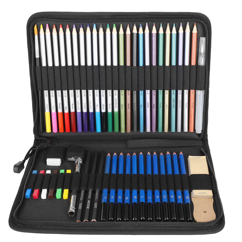 Buntstiftset Professionell Erwachsene Aquarell Malen Skizzieren Schreibwarenzubehör