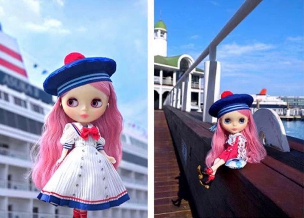 Neo Blythe CWC Limited Edition Sailing Dominique Fashion Doll w/Shipping Box