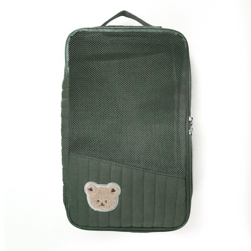 Cute Stroller Hanging Diaper Bag With Separate Storage For Baby Clothes And Diapers For Travel Change And Washing Use