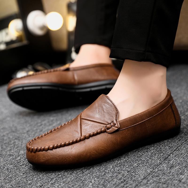 Легкая мужская обувь Мужские мокасины Обувь Doudou Мужская одежда для мальчиков — фото 3