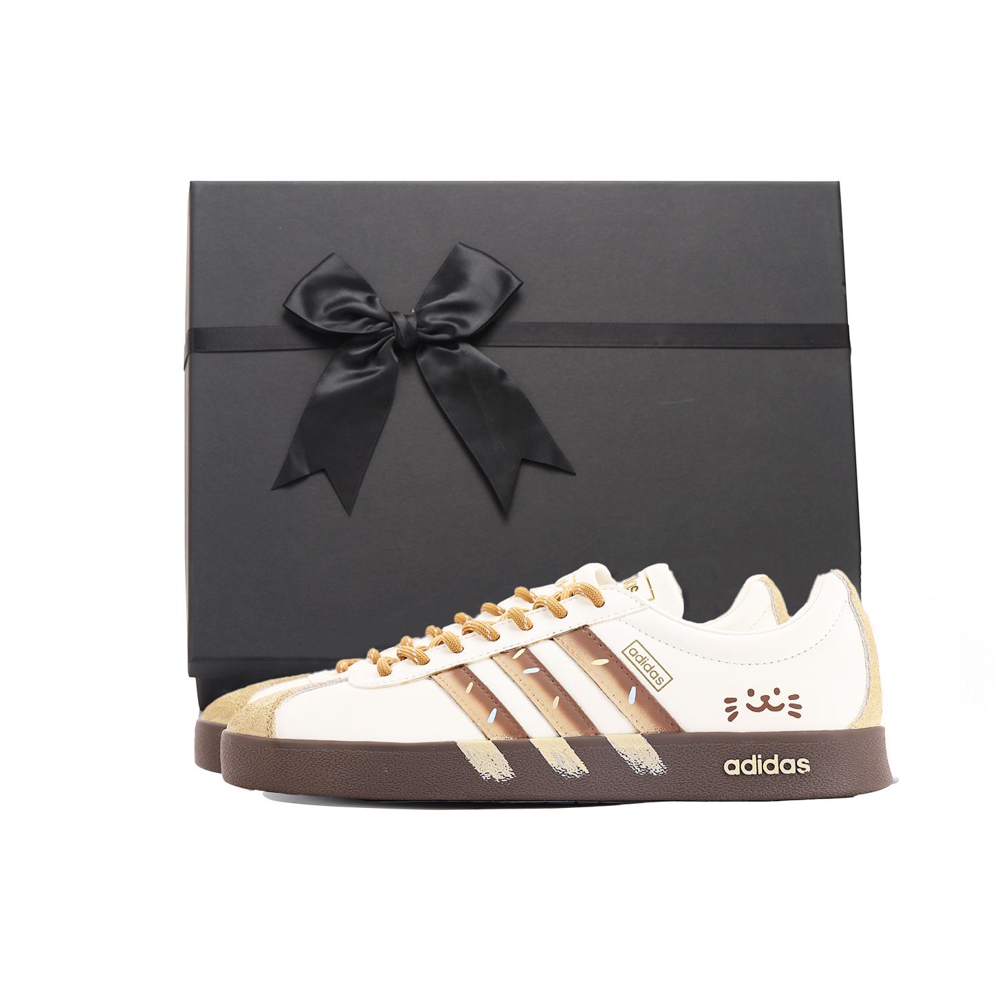 

Adidas VL COURT 2.0 Coverage Abrasion Resistant Low top German Army Trainers Unisex JQ1501(team59-SBOX) 36