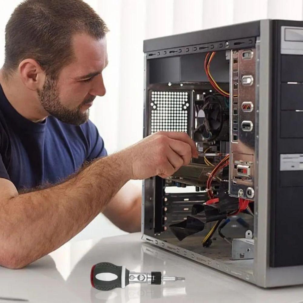 180 Degree Rotating Ratchet Screwdriver Set Adjustable Multipurpose Screwdriver Professional Use