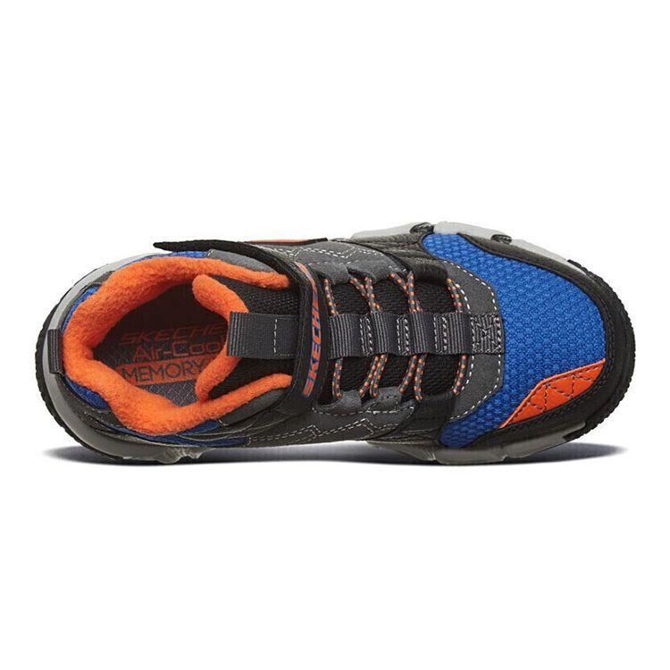 Skechers Comfortable Durable Shock Absorbing Wear Resistant Warm Mid Top Casual Shoes Kids sneakers 660074L-BKCC