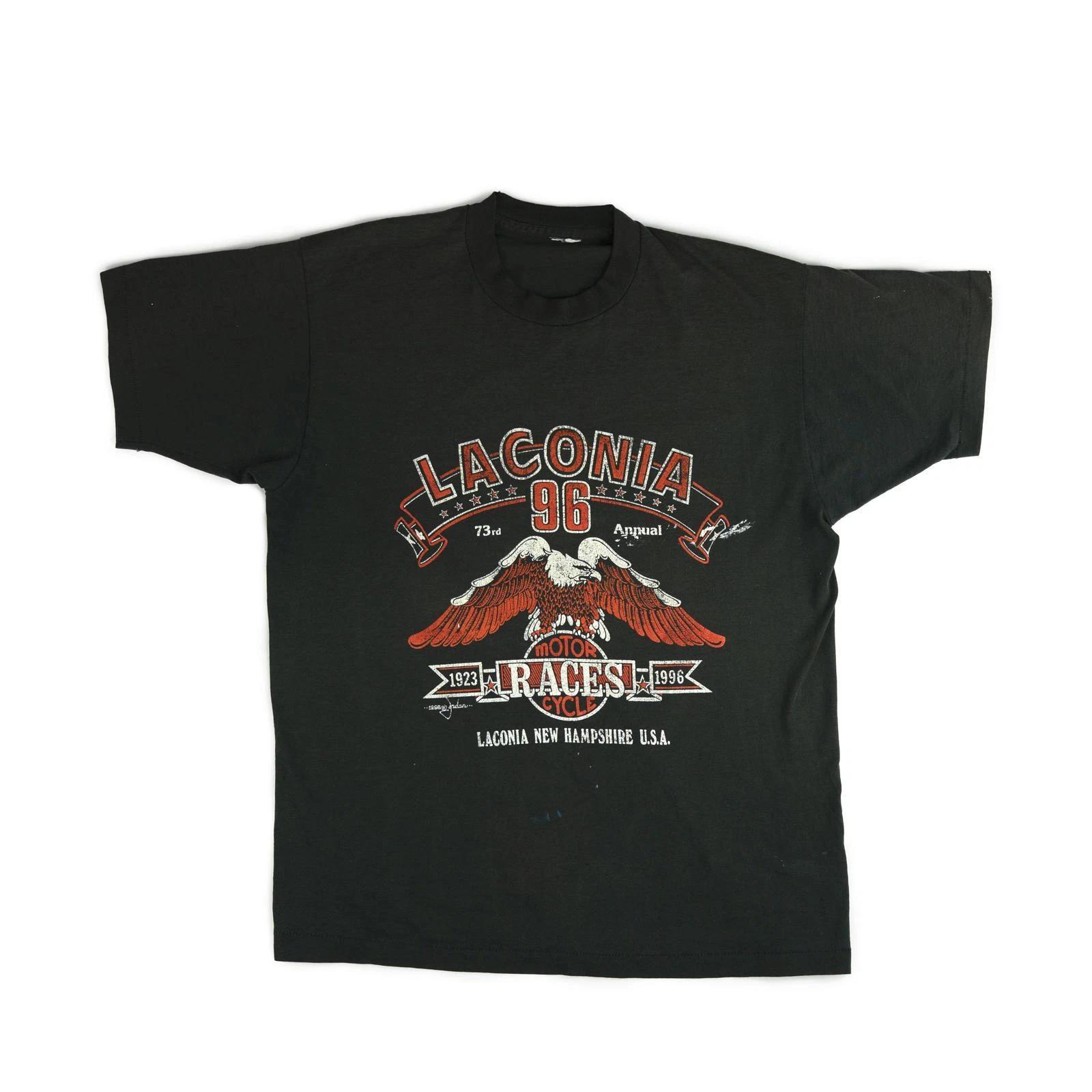 Vintage 1996 Laconia New Hampshire Motorcycle Tee Shirt XL