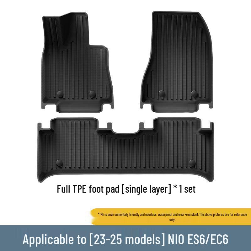 Custom TPE Car Mats for Weilai ES6/EC6 (Model Years 23-25) – Includes Trunk Mat