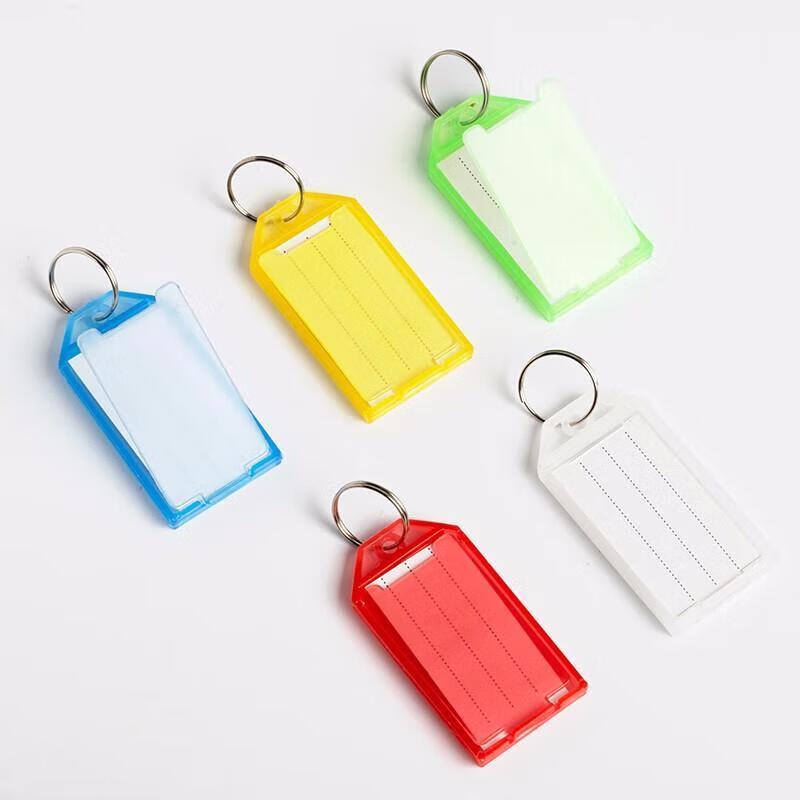 Gureide 20-Pack Colorful Key Tags