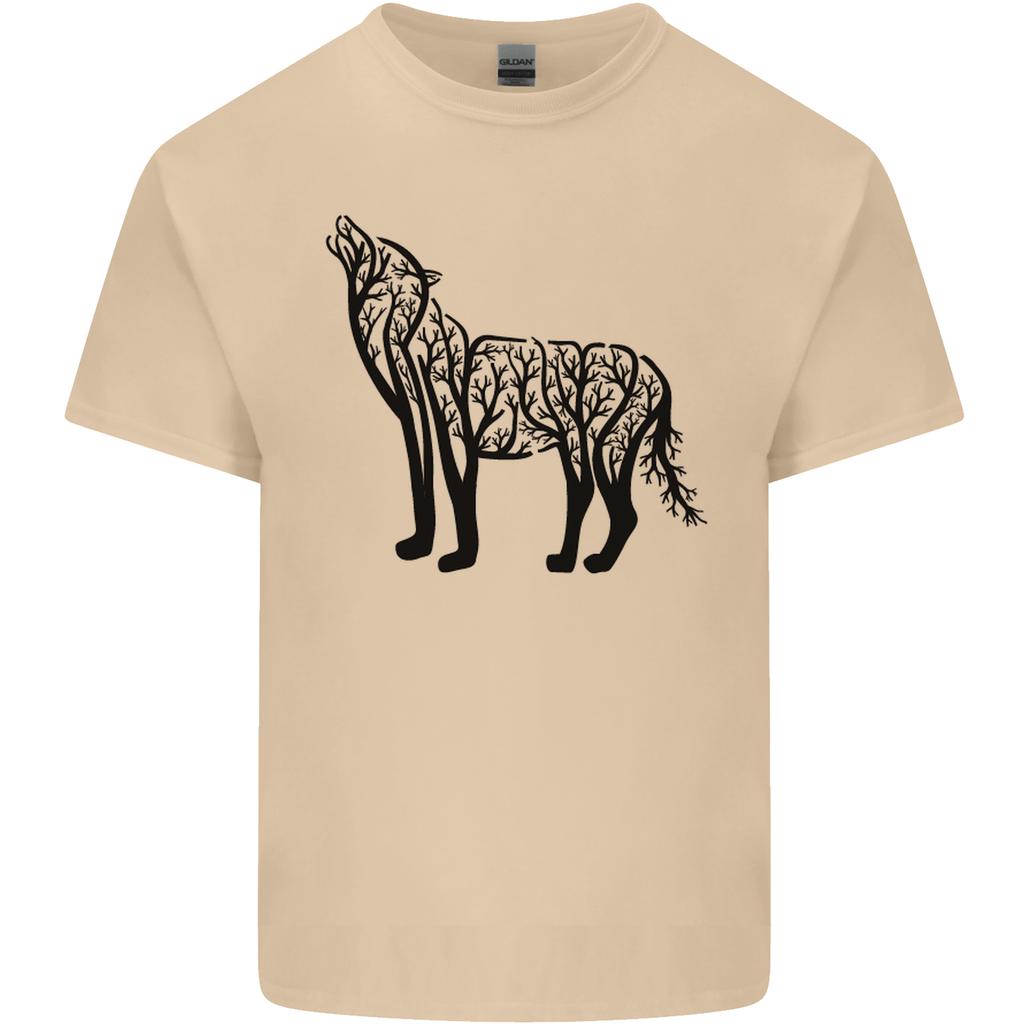 Wolf Tree Animal Ecology Unisexs Light Cotton TShirt