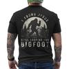 I Found Jesus Still Looking Bigfoot Funny Faith Summer Camp Christian ON BACK
