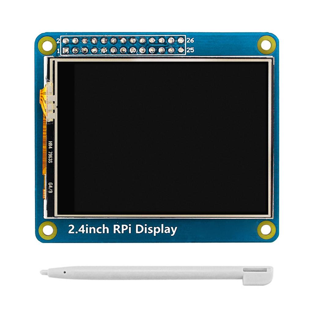 TFT Display LED Backlit Display Module 2.4inch Screen 320x240 for Pi 4B 3B+ 3B+ Low Power Consumption