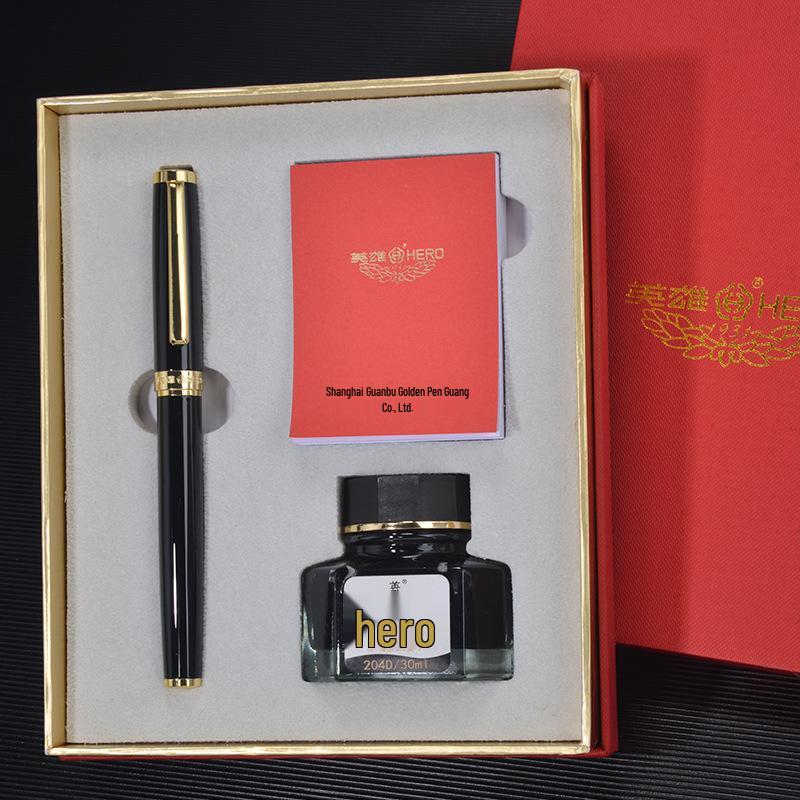HERO 777 Masterpiece Fountain Pen for Men & Women – Ideal for Writing Practice, Office Use & Gifts