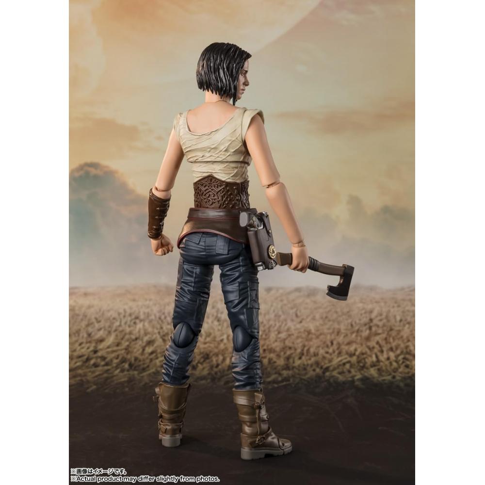 SHFiguarts Korra (REBELSKÝ MĚSÍC — Část 1: Dítě plamene) Přibližně 146 mm malovaná pohyblivá figurka z PVC, ABS a tkaniny