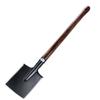 6B Multi-functional Entrenching Tool: Manganese Steel Large Combat Shovel with Wooden Handle, Vehicle-Mounted, Portable for Fishing and Outdoor Use.