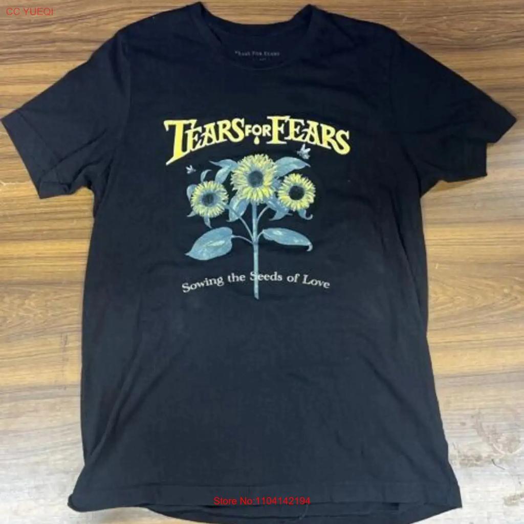 Tears For Fears Sowing The Seeds Of Lovet T Shirt Concert S To 5xl Vintage Washed Top For Everyday Wear Homme Designer Clothes