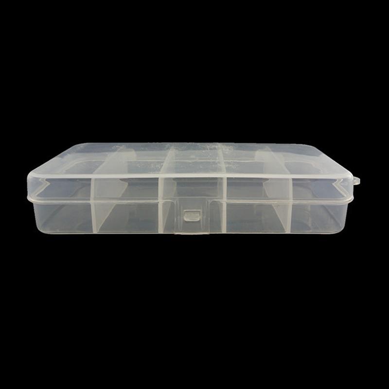 Waterproof Bait Box 5 Compartments Fishing Gear Accessories Hook Storage Box, Plastic Bait Box