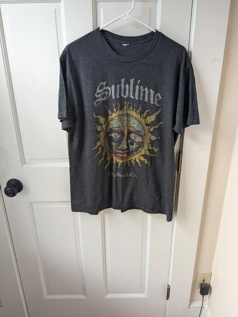 Maglietta Vintage Banda Sublime Anni '90 Rock Ska Musica Taglia L
