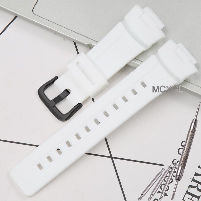 Men s Resin Watch Band Compatible for Casio G-100 g101 200 GW-2310 2110 g2300 Women Rubber Bracelet Watch Accessories 16mm