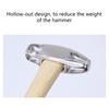 Stainless Hollowed Out Hammer Car Dent Repair Tap Down Hammer Sheet Metal Repair Tool for Car Dent Repair