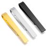 3Pcs Classic Tie Clip Silver Gold Black Tie Clips Metal Simple Tie Clips for Men 1.69in Gold Tie Clip for Men Daily Life