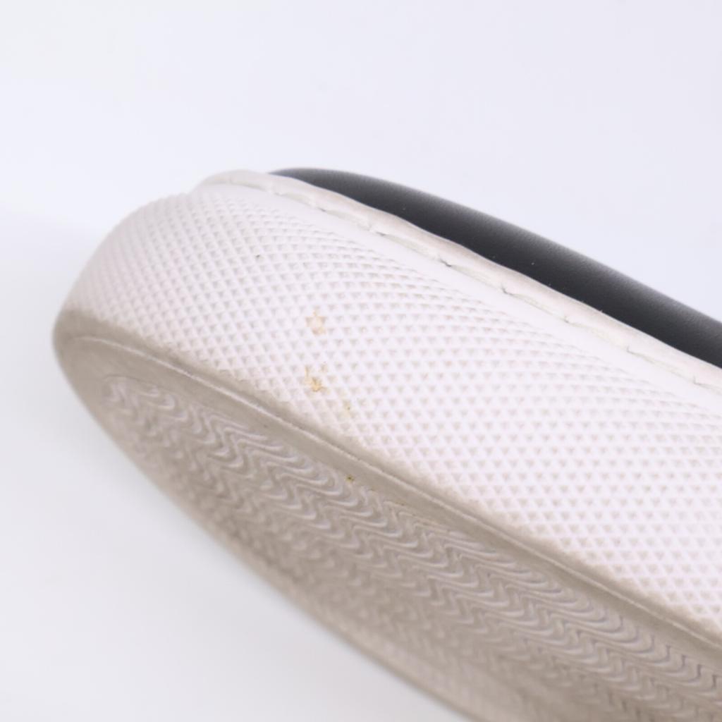 ESTNATION Smooth leather x crocodile embossed leather low-top sneakers / shoes 40 blackUsed