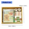 Writing Set with Multiple Accessories Including Notebook Stickers and Bookmarks for Creative Use and Daily Recording
