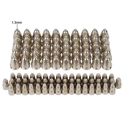 100pcs-P80 Plasma Electrode Tip Nozzle 1.5mm Cutter Torch For Air Plasma Cutting
