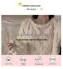 Cozy Coral Fleece Long Nightdress - Large Size Warm Winter Pajamas with Plush Velvet