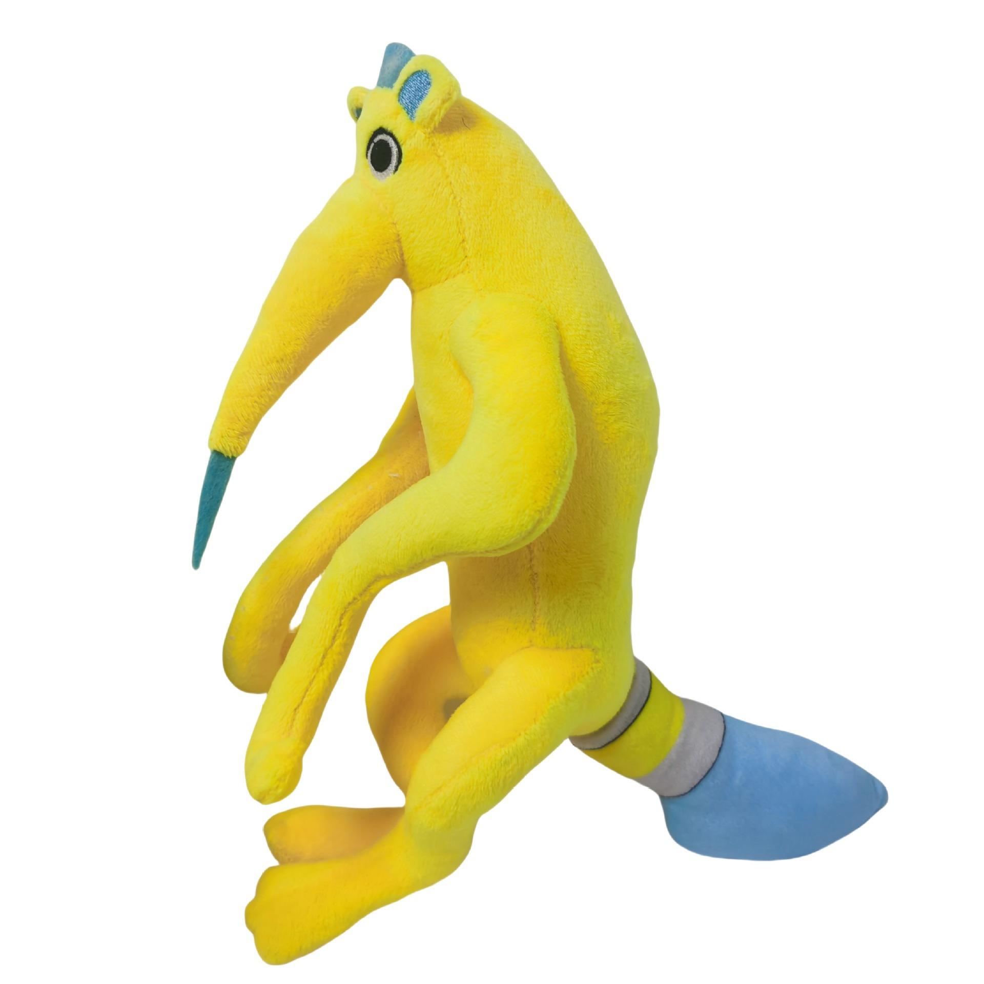 

Новая желтая мышь с длинным носом и игольчатым носом из сада плюшевой куклы для сада детского сада Bamban 30cm