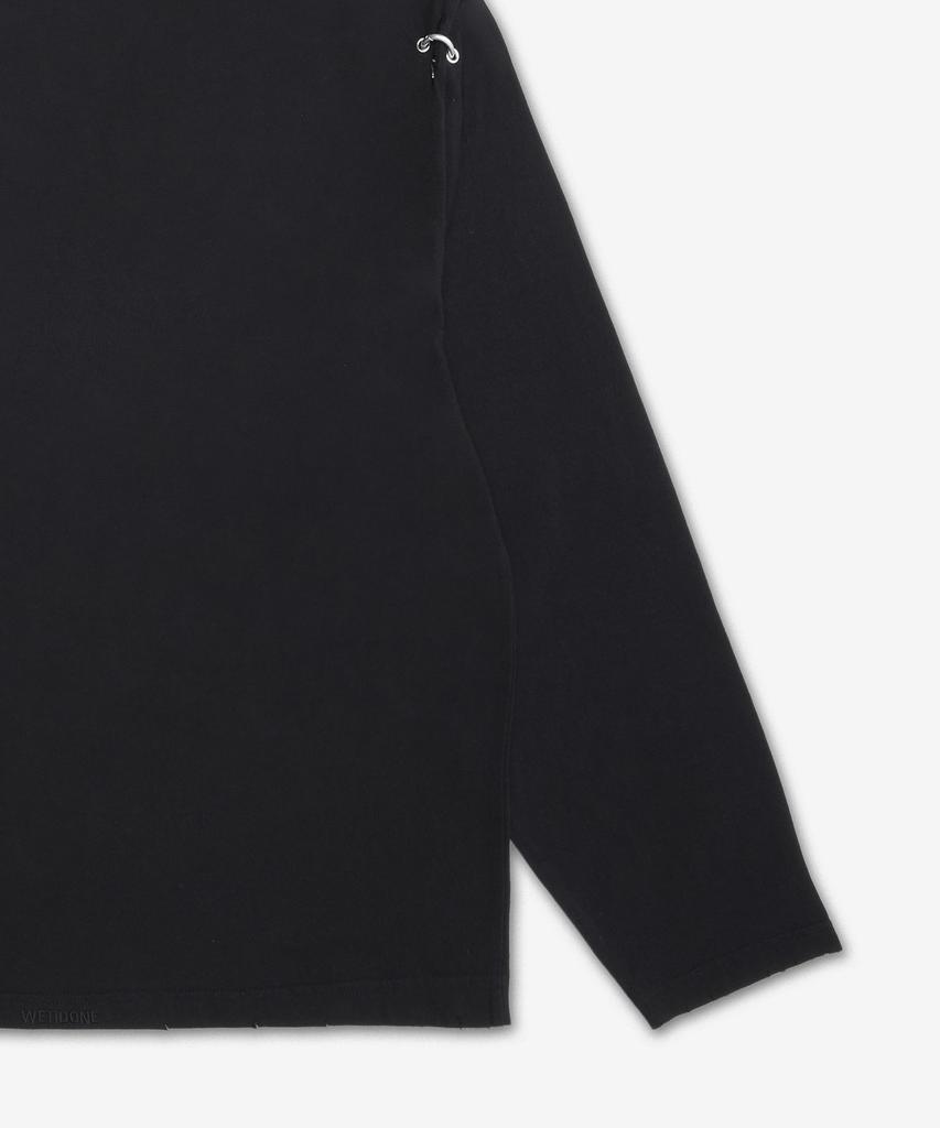 Weldeon Rose & Piercing Long Sleeve T-Shirt - Black / Wdtt026745Ubk