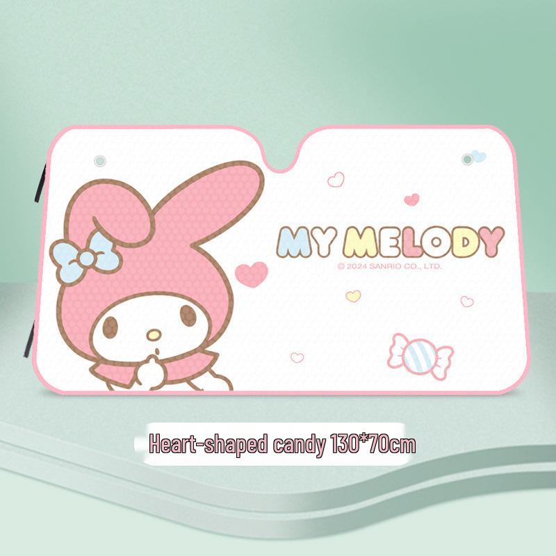 

Sanrio Car Windshield Sunshade - Heat Insulation & Sun Protection Visor