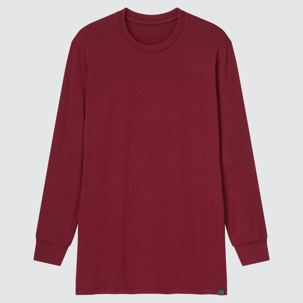 

UNIQLO JAPAN HEATTECH Очень теплая футболка с круглым вырезом очень теплая 9 4 рукава