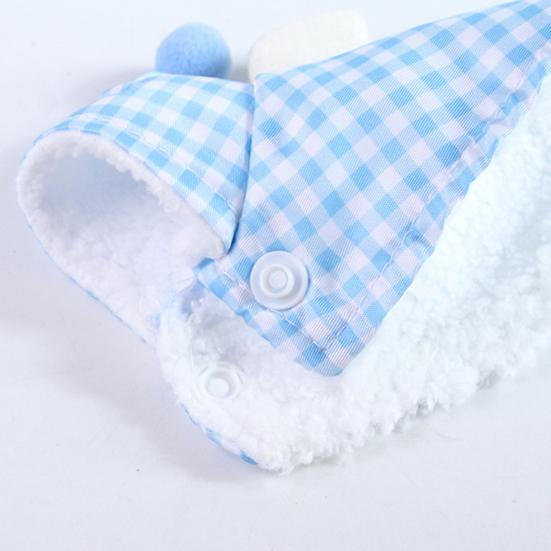 Papagoi Soe Keep Plüüs Linnud Ülerõivad Karvane Ruuduline Väikesed Loomad Hubane Keep Talveks Lemmiklooma Kostüümi Aksessuaar