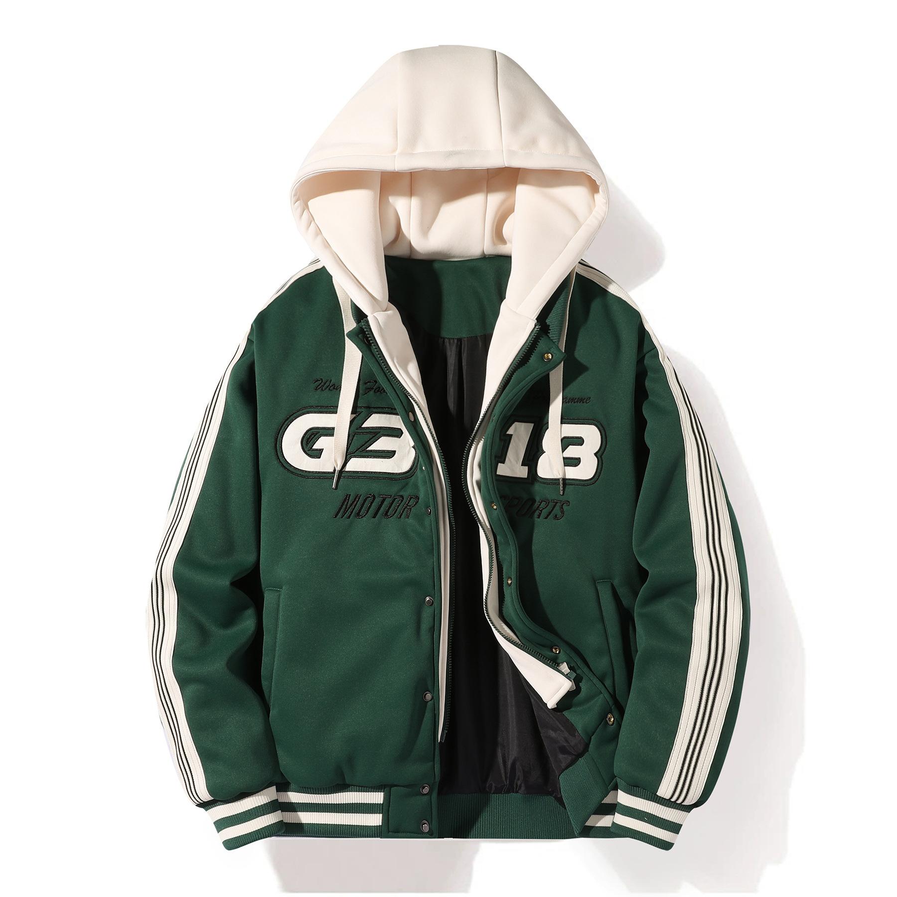 

Свитер Мужская куртка с капюшоном Кардиган Весна и осень Молния Модный мужской красивый топ 4XL зелёный