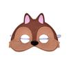 Kind Tier Eichhörnchen Kostüm Halloween Kostüm Zubehör mit Tiermaske Tierohren Stirnband