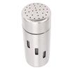 Kitchen Seasoning Can Multifunctional 304 Stainless Steel Seasoning Shaker Condiment Canister with Lid for Salt Sugar