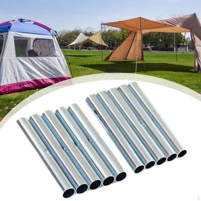 10x Tent Pole Connectors Camping Equipment Professional Repair Sleeves for 8.5mm Diameter