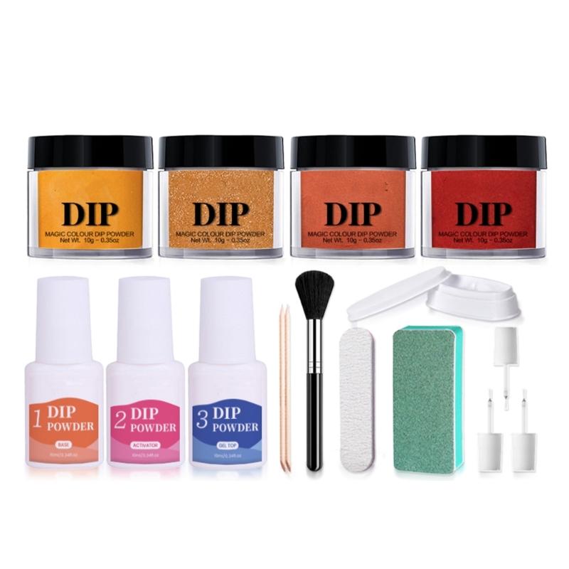 Long Wear Nail Dipping Liquid Powder Kit Featuring Fast Drying Technology And Safe Formula