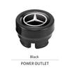 Q0111-para Mercedes Benz AMG C180 C200 E260 E300 W23 W204 Acendedor de Cigarros do Carro Tampa contra Poeira Tampa à Prova de Poeira Plugue Molduras Internas DYQG-B