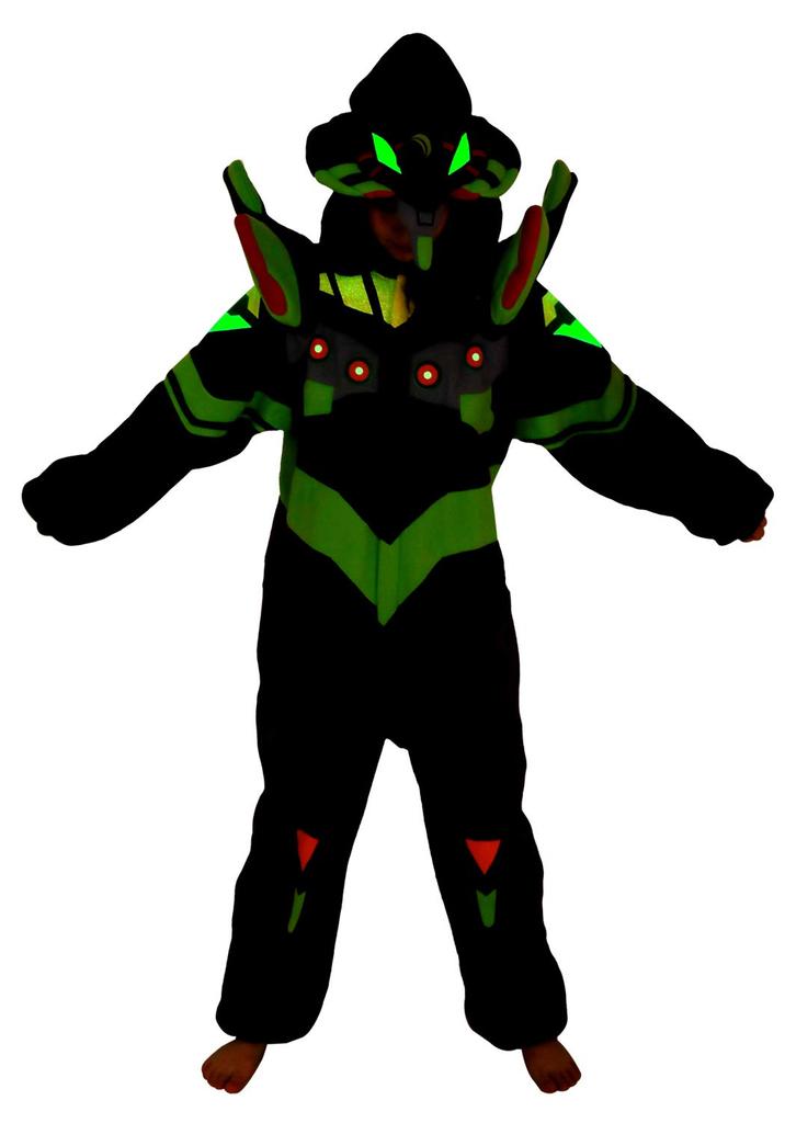 SAZAC Character Fleece Kigurumi Evangelion Unit-01