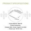 Motion Sensor Led Night Light Usb Charging Square Lamp for Bedroom Kitchen Stair Hallway Wardrobe Cupboard Lighting