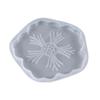 Handmade Irregular Flower Pattern Coaster UV Crystal Epoxy Resin Mold Cup Mat Storage Base Silicone Mould DIY Craft Mold