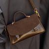 Winter Simple Bag Women's Niche Matte Small Square Bag High Value Fashionable Women's Bag Single Shoulder Hand Bag
