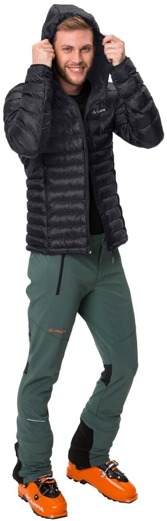 Куртка VAUDE Мужская утепленная куртка с капюшоном Batura черного цвета