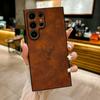 For iPhone 16 Pro Max 15 14 Pro 13 12 11 Samsung S25 Ultra S24 FE S23 Plus S22 A56 A16 A55 A35 Luxury Deer Pattern Leather Shockproof Phone Case Cover
